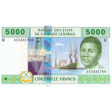 P209U Cameroon - 5000 Francs Year 2002 (Various Signatures) P209U Cameroon - 5000 Francs Year 2002 (Various Signatures)